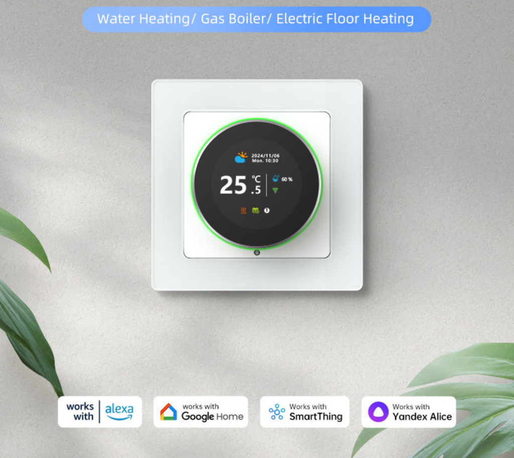 ThermoSync™ Smart Radiator Thermostat – Tuya WiFi Programmable Heating Controller