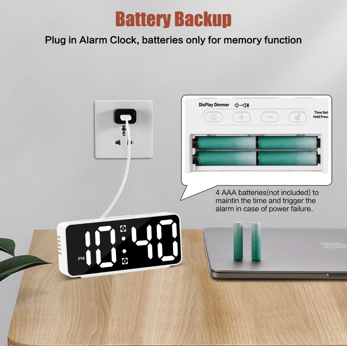 GlowSense™ Smart Rechargeable Night Light – USB Motion Sensor LED Lamp