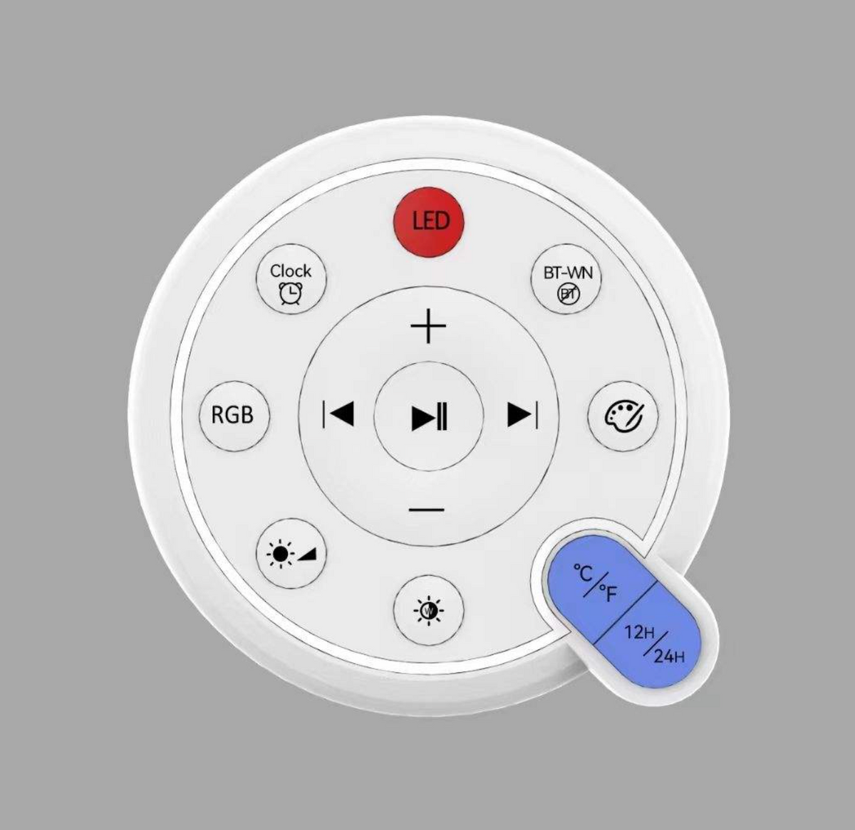 RiseSync™ Smart Wake-Up Alarm – App-Controlled Digital Clock with Gentle Wake-Up Features