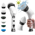 ScrubMate™ Handheld Electric Cleaning Brush – Cordless Power Scrubber for Kitchen & Bathroom