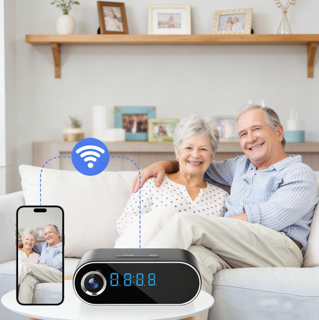 WatchGuard™ 1080P Smart WiFi Security Camera – HD Indoor Home Monitor with Motion Detection