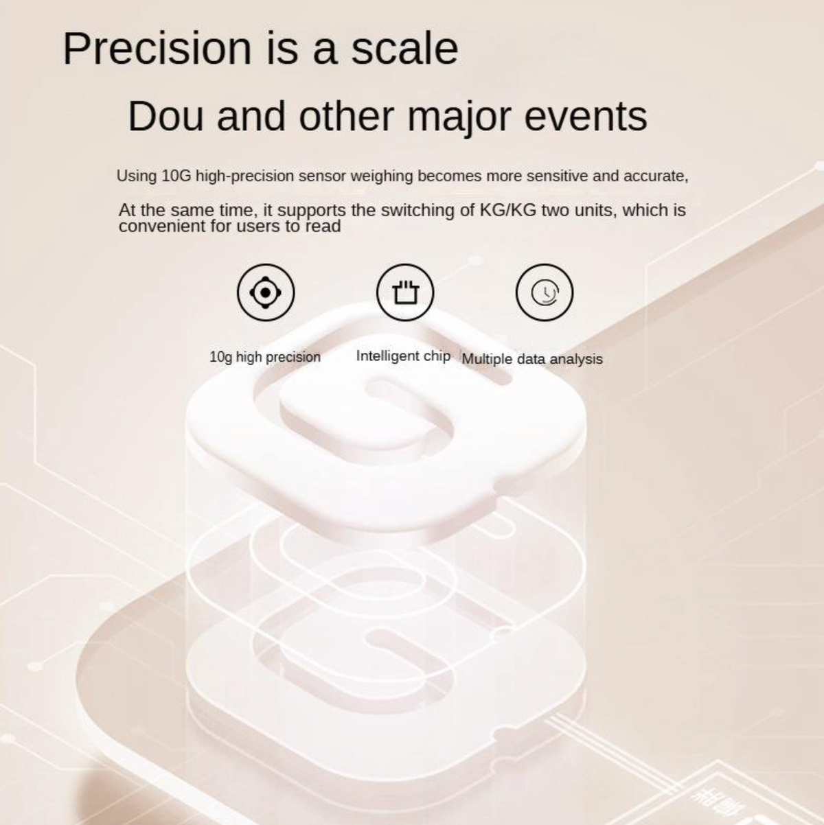 MeasurePro™ Multifunction Digital Scale – Highly Accurate Smart Home Measuring Tool